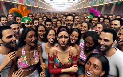 Assédio Sexual no Carnaval: 47% das Mulheres Sofrem